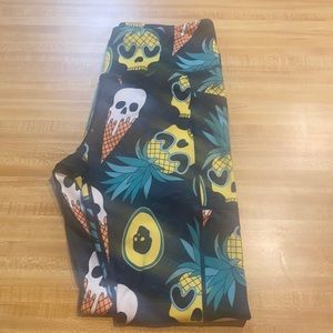 CVG ice cream skull leggings